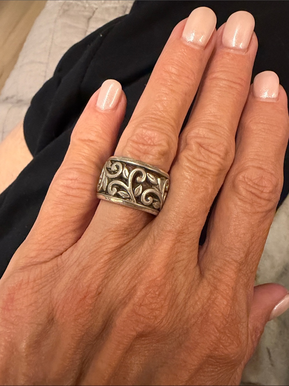 Brighton Scrollwork Wide Band Ring